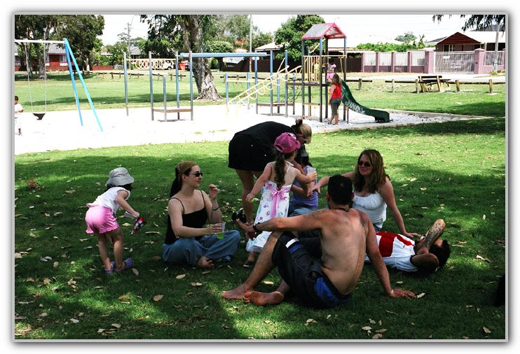 CJ & FJ at Ebonys Birthday Party